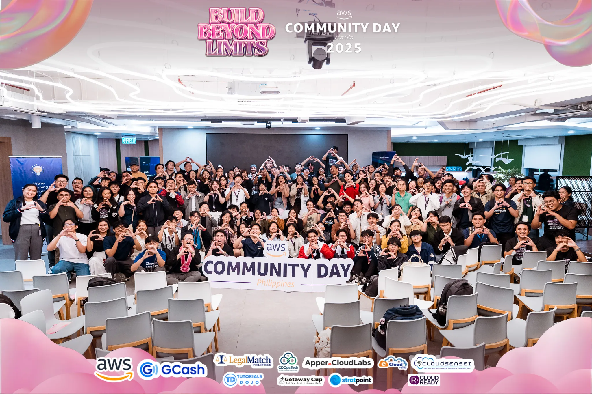 AWS Community Day marquee moment 12
