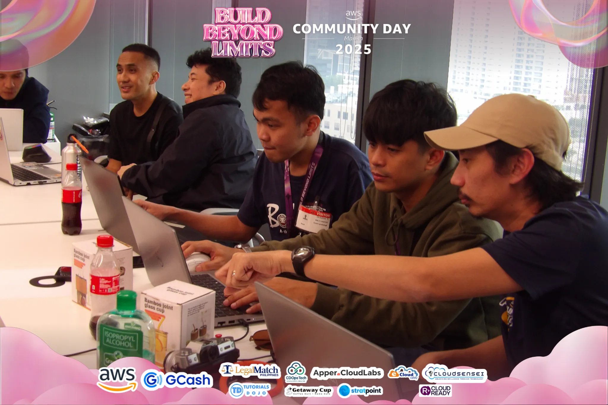 Participants joining a hands-on workshop